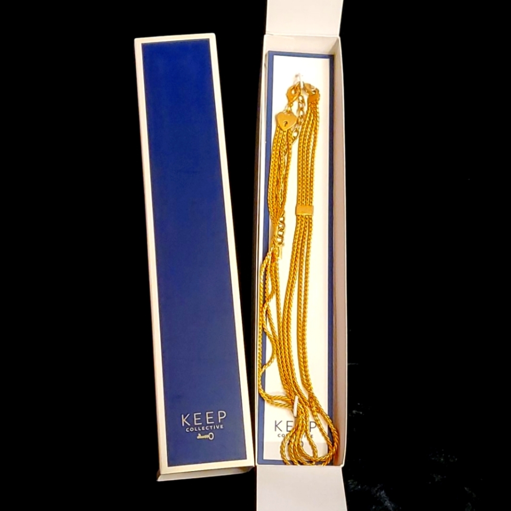 Stella & Dot Keep Collective Multi Chain Necklace